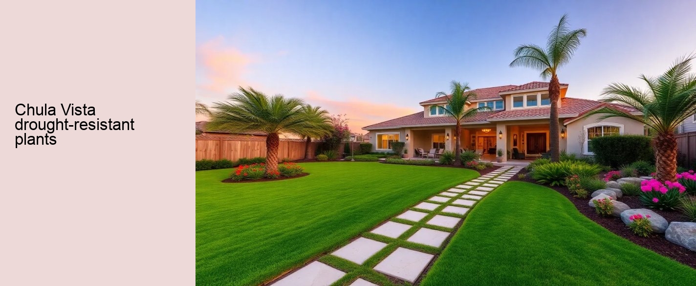 Chula Vista drought-resistant plants