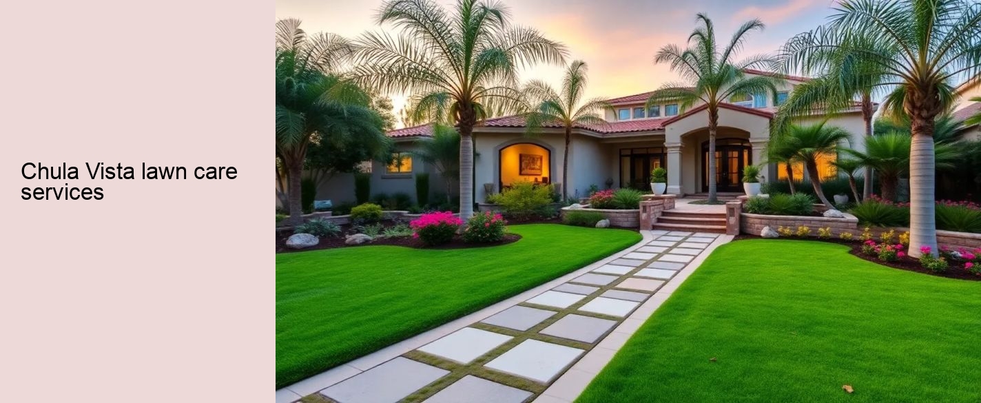 Chula Vista lawn care services