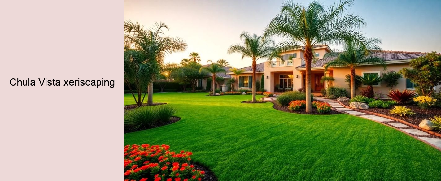 Chula Vista xeriscaping