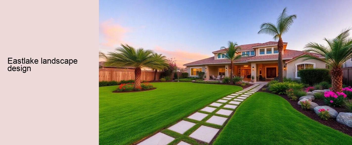 Eastlake landscape design