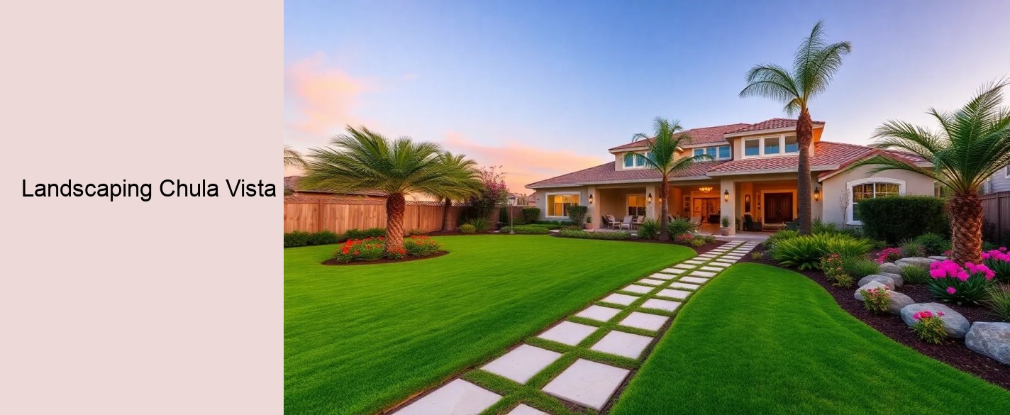 landscaping Chula Vista