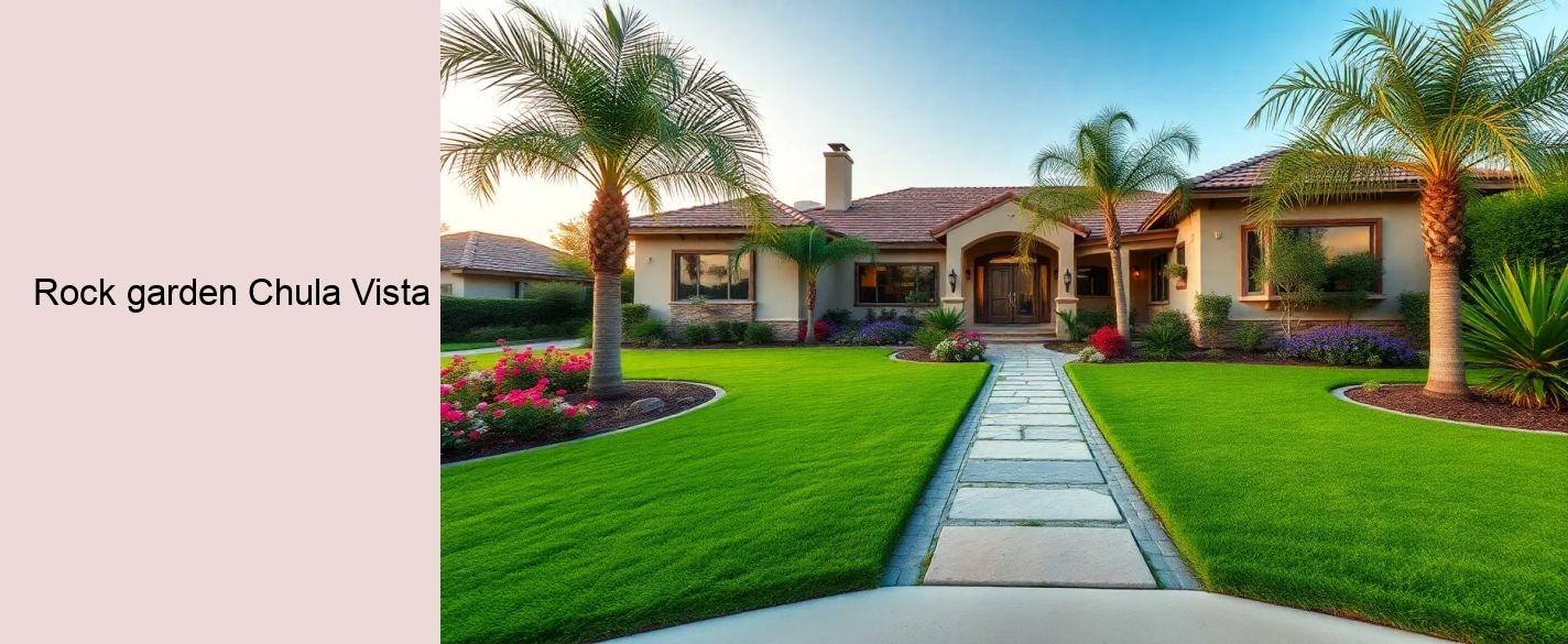 rock garden Chula Vista